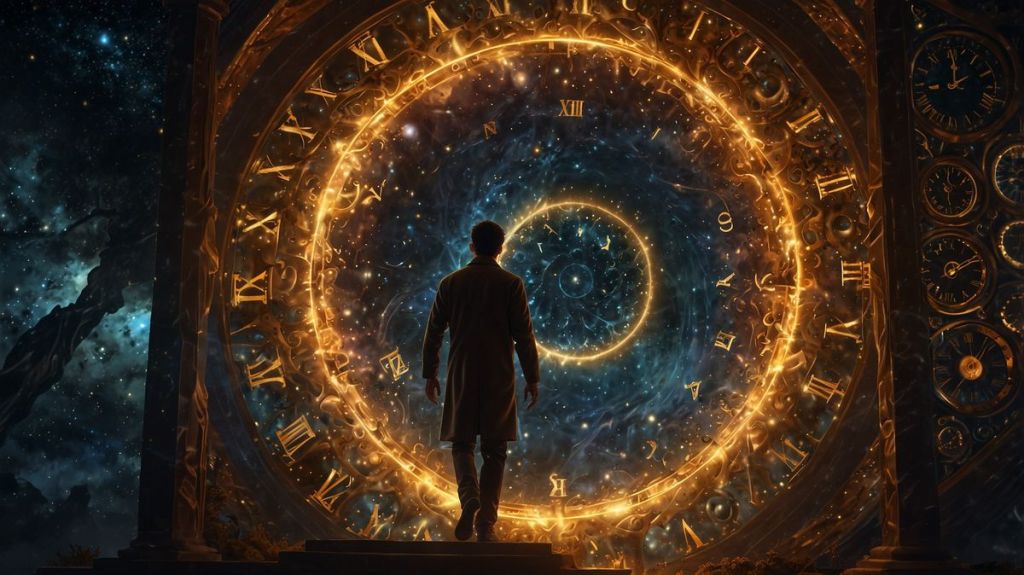 Grand Marabout Puissant Nawan, Voyant Médium, avec une aura lumineuse symbolisant son pouvoir spirituel