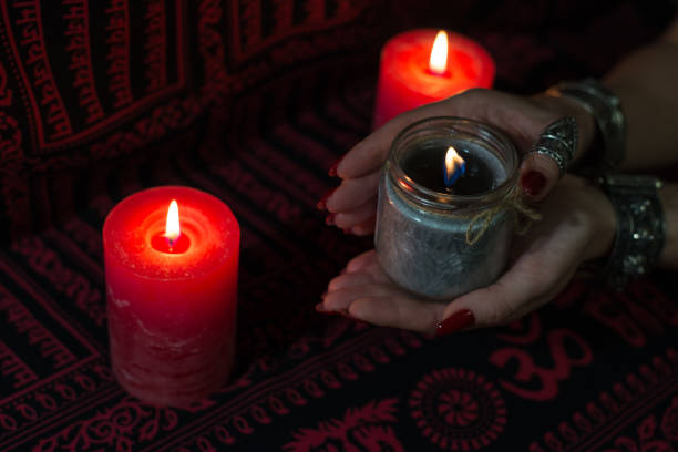 rituel retour affectif bougie rouge étape invocation amour