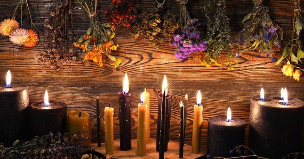 rituel d’amour puissant avec bougies rouges et pratique spirituelle