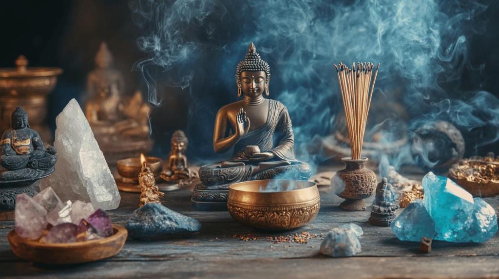 Le Grand Marabout Puissant Nawan en pleine action lors d’un rituel de prospérité financière et d'abondance.