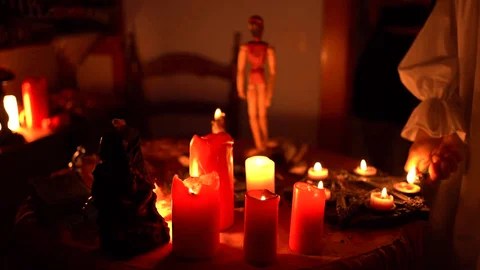 rituel spirituel pour attirer la chance financière bougies encens abondance marabout puissant Nawan