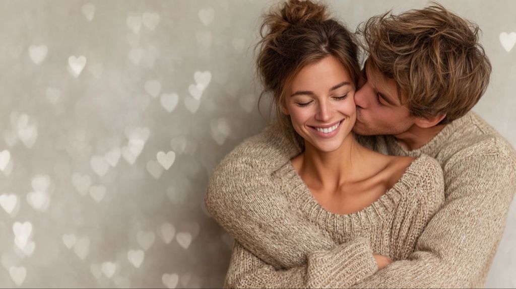 illustration représentant une rupture et une réconciliation émotionnelle, avec des éléments visuels de distance qui se réduisent.