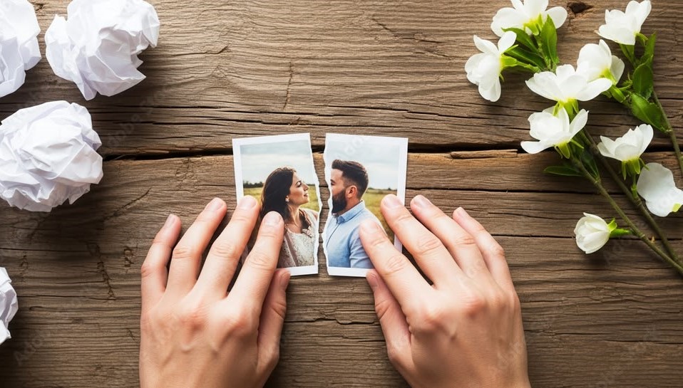 personne réfléchissant à ses échecs amoureux répétitifs liés à des blessures émotionnelles non résolues