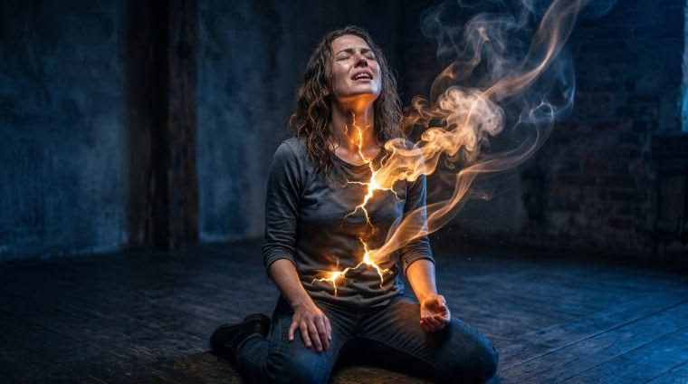 Illustration des schémas amoureux répétitifs et des blocages émotionnels invisibles influençant la vie sentimentale