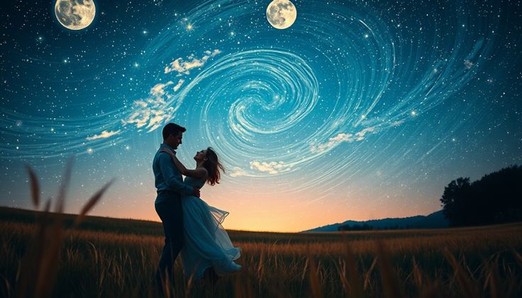 signes spirituels indiquant une connexion émotionnelle entre deux personnes amoureuses