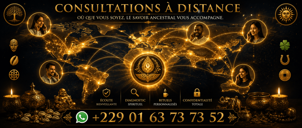 le marabout Nawan accessible partout en France, Belgique, Suisse et Canada
